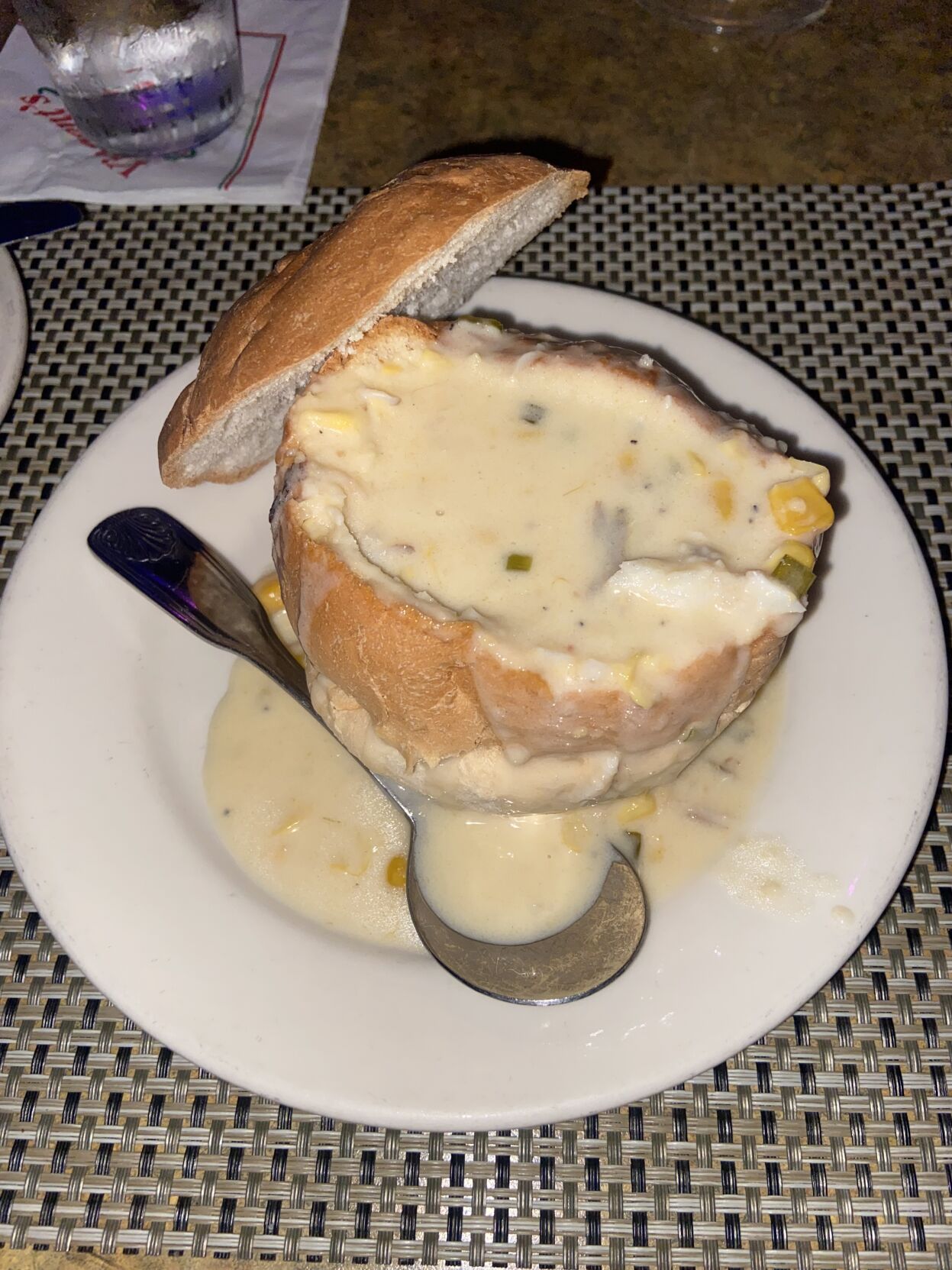 Bisque Di Mais E Granchio